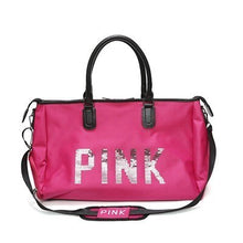 Load image into Gallery viewer, New Pink Travel Sports Bag