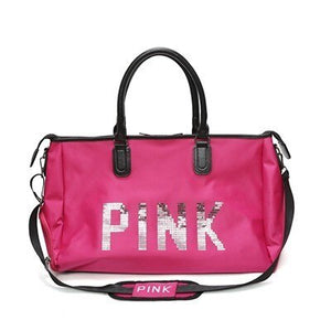 New Pink Travel Sports Bag
