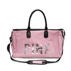 New Pink Travel Sports Bag