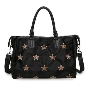 Star Pattern Oxford Sport Bag