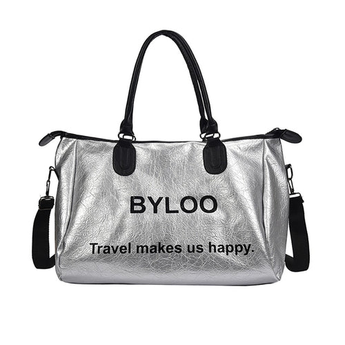 New Silver Travel Sports Bag