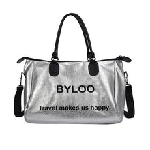 Load image into Gallery viewer, New Silver Travel Sports Bag