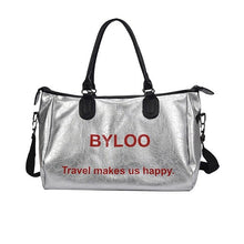Load image into Gallery viewer, New Silver Travel Sports Bag